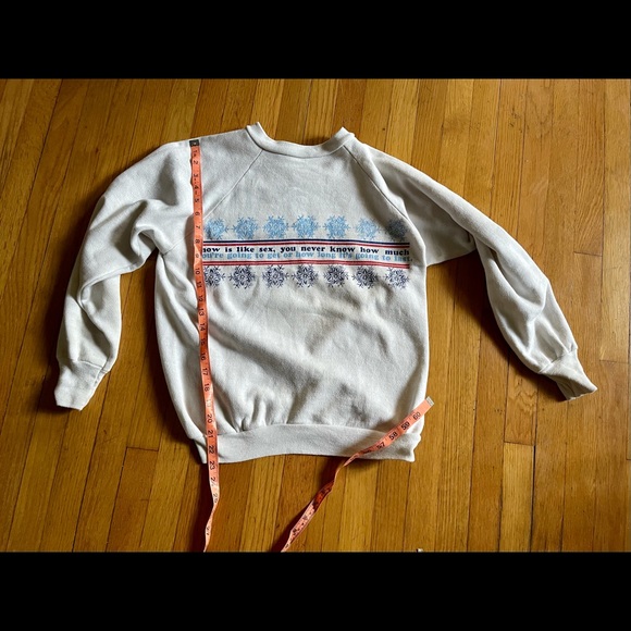 80s Vintage Ugly Holiday Sweater - Picture 5 of 7